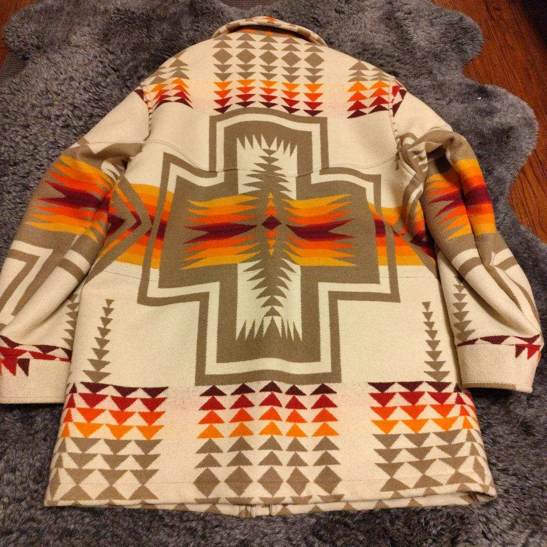 Pendleton 幾何学模様 コート