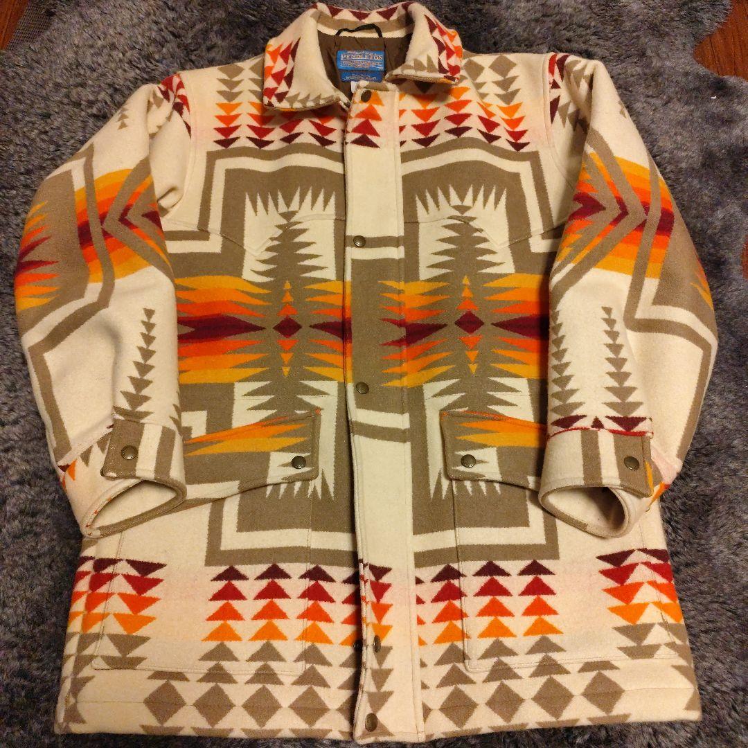 Pendleton 幾何学模様 コート