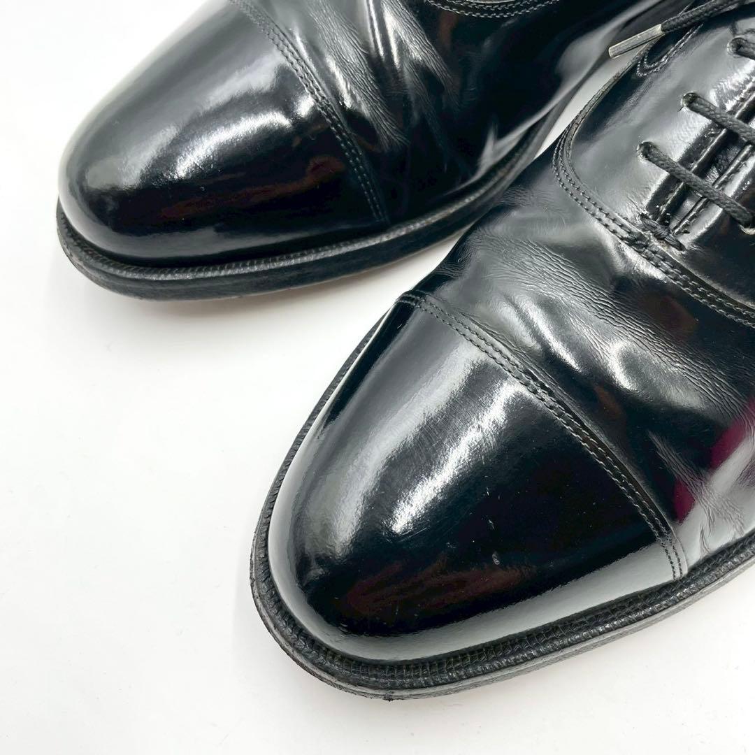 フローシャイム 革靴 ストレートチップ 20331 黒 28cm Y1432