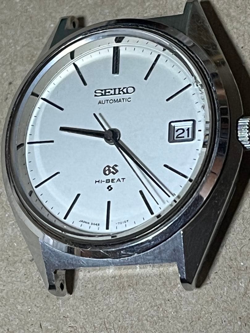 最終値下げ　値下げ不可　訳あり　SEIKO 56GS 5645-7010 稼動品
