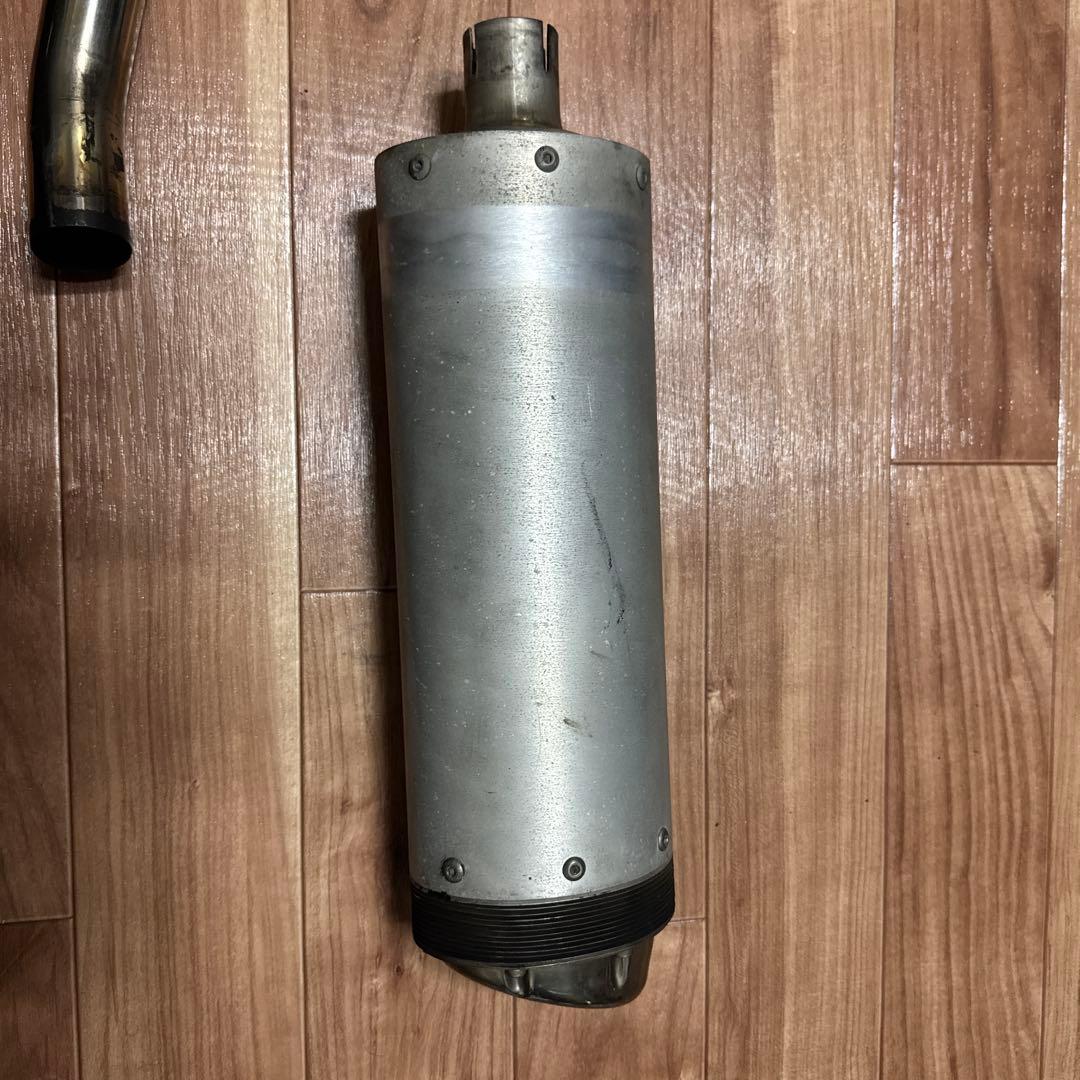 WHITE TW225/200 社外マフラー 絶版品！