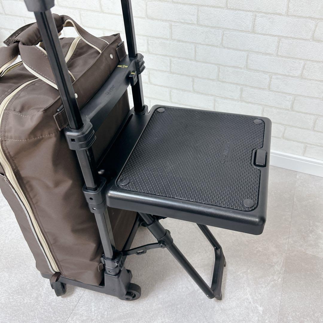 SWANY スワニー キャリーバック 座面付き 椅子付き ストッパー付き