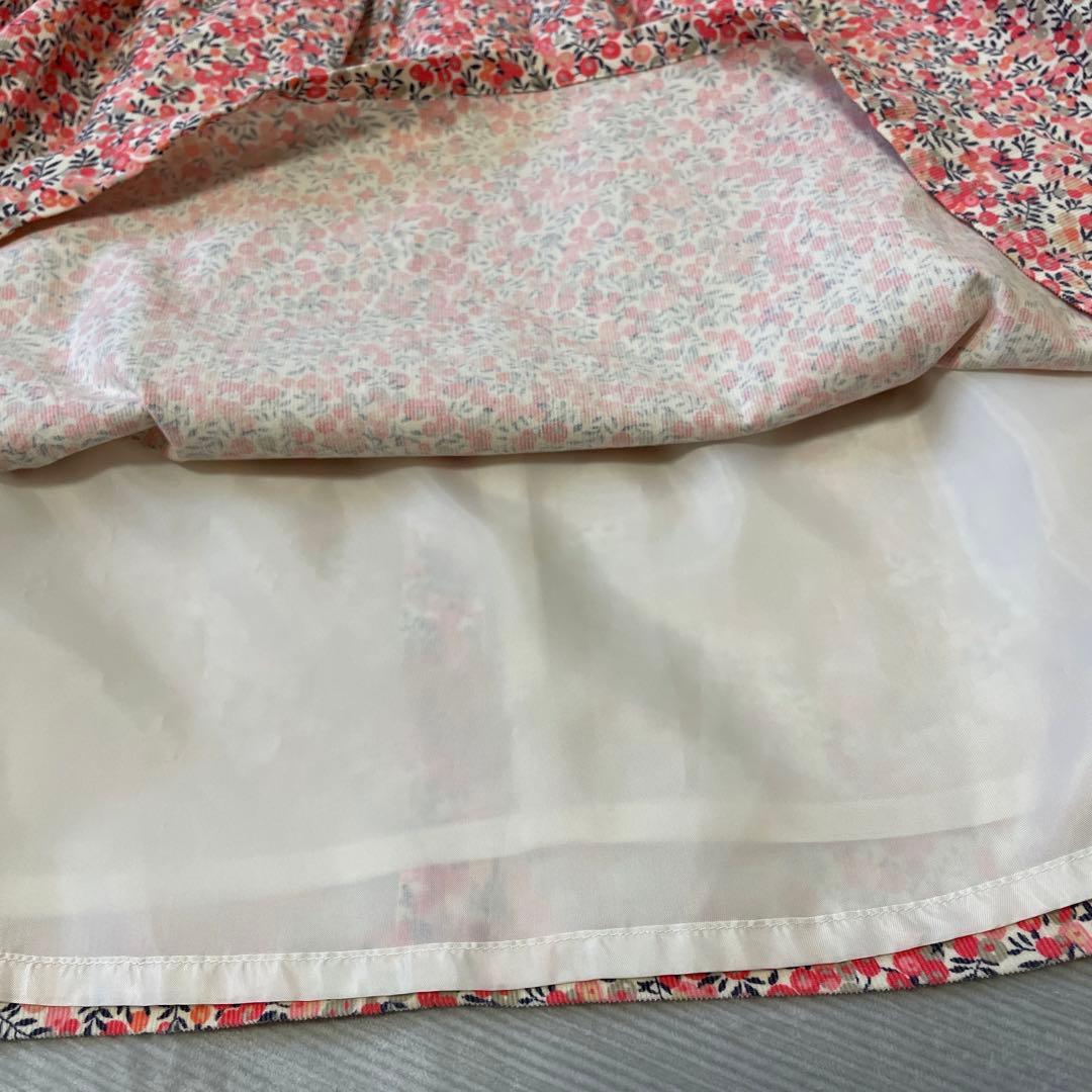 新品未使用　タルティーヌエショコラ　ワンピース　リバティ　140