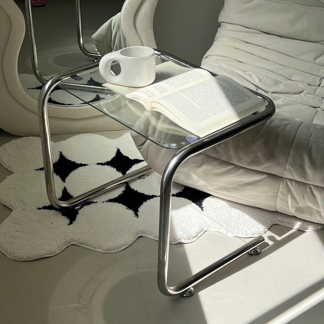 furnihunter T13 サイドガラステーブル