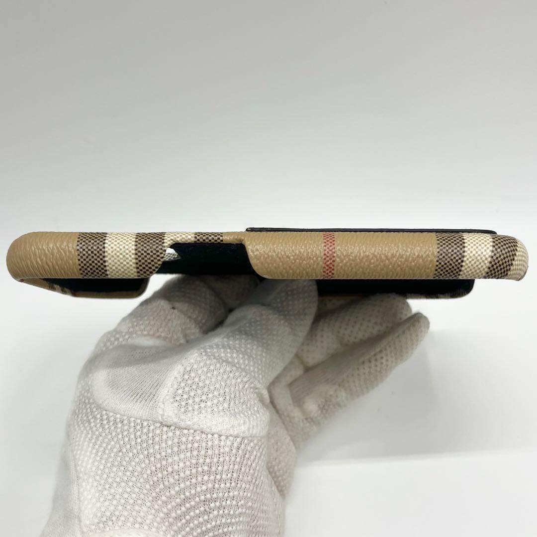 【極美品】バーバリー　iPhoneケース　iPhone14pro ノバチェック