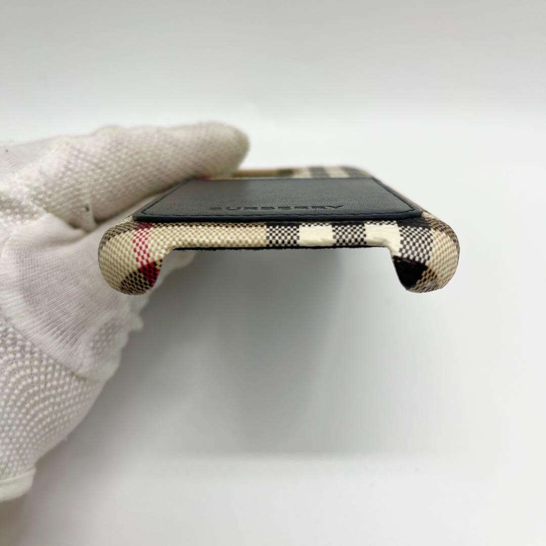 【極美品】バーバリー　iPhoneケース　iPhone14pro ノバチェック