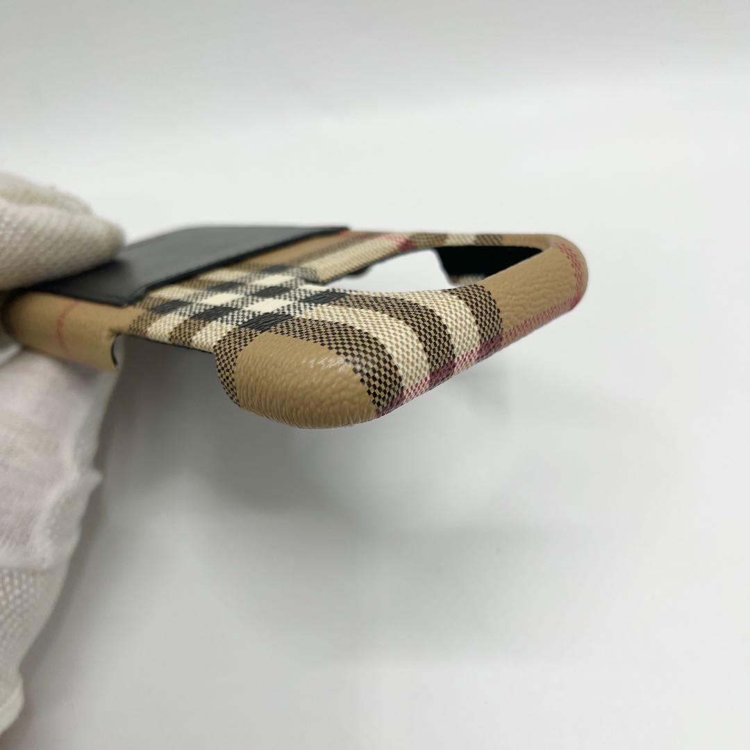 【極美品】バーバリー　iPhoneケース　iPhone14pro ノバチェック