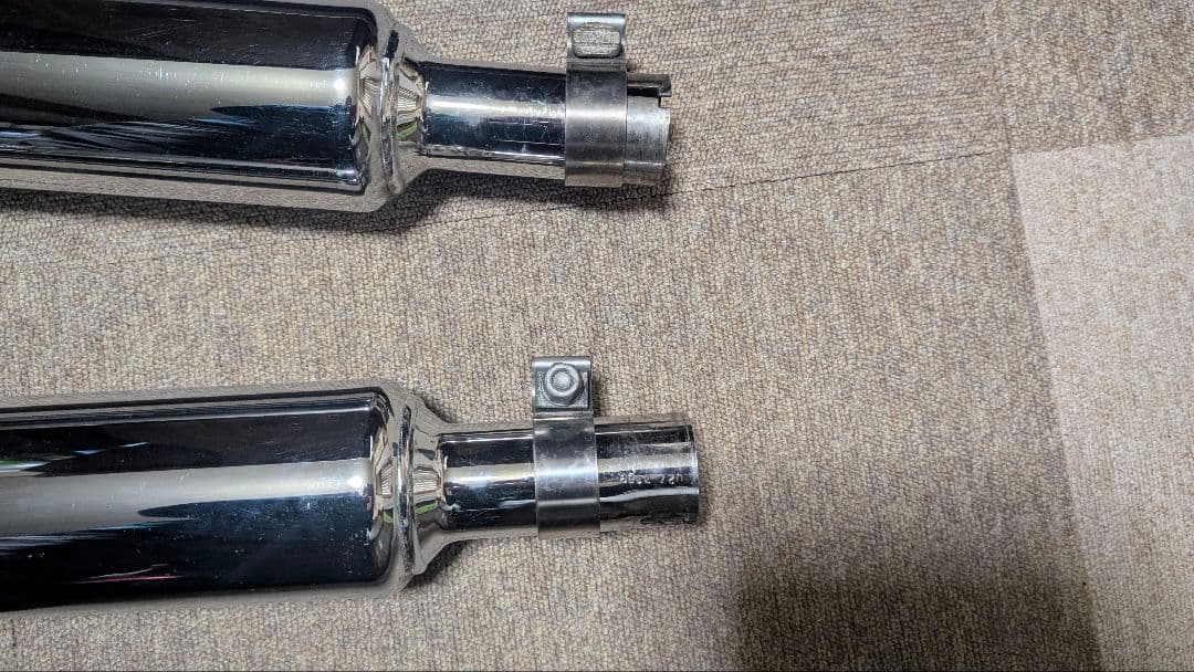 ハーレーダビッドソン　 スクリーミンイーグルスラッシュダウンマフラースリップオン