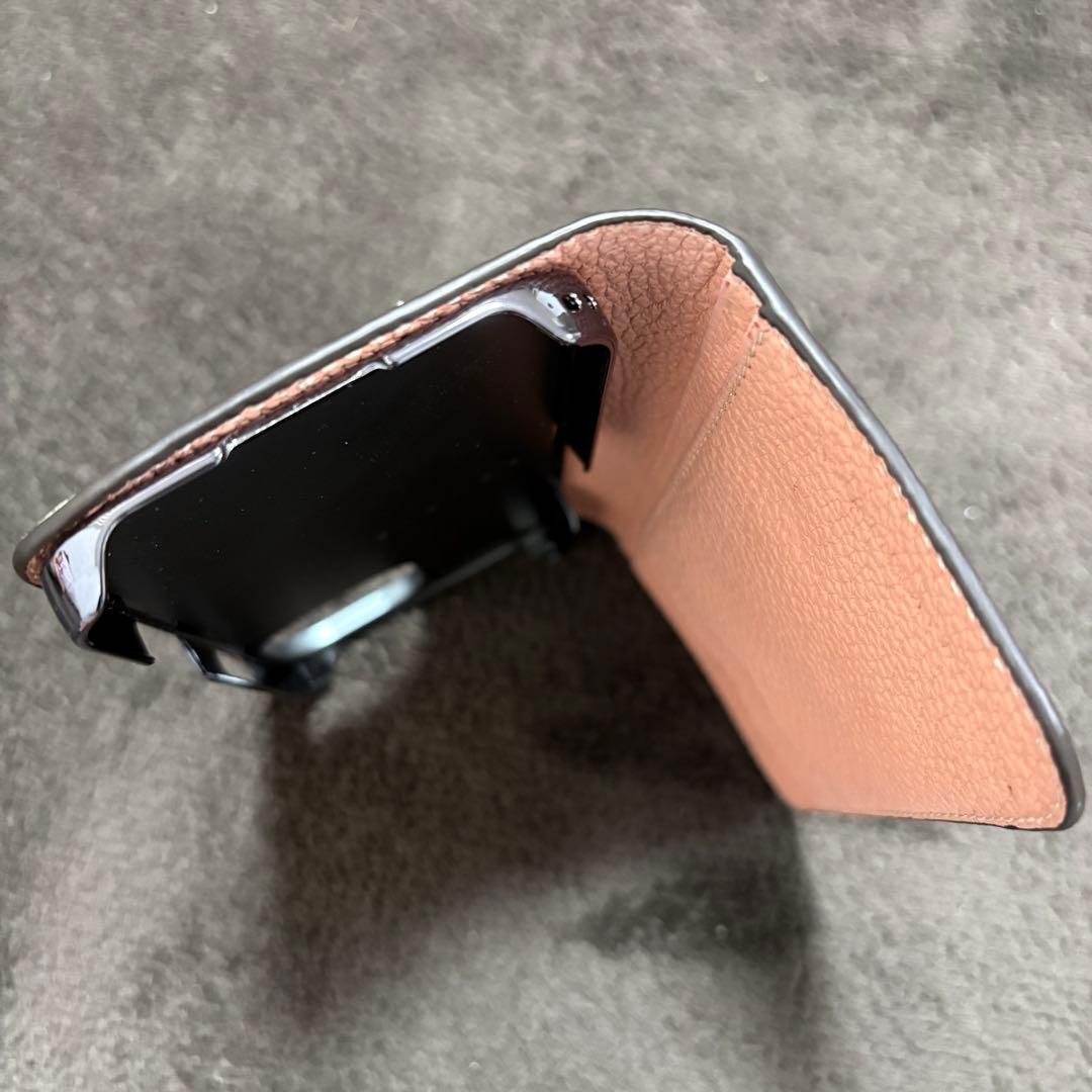 BONAVENTURA iPhone 16 ケース シュリンクレザー　手帳