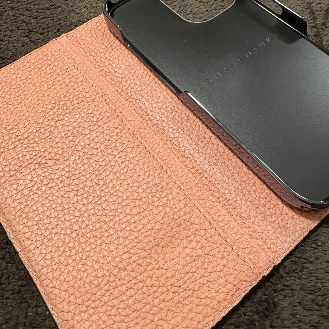 BONAVENTURA iPhone 16 ケース シュリンクレザー　手帳