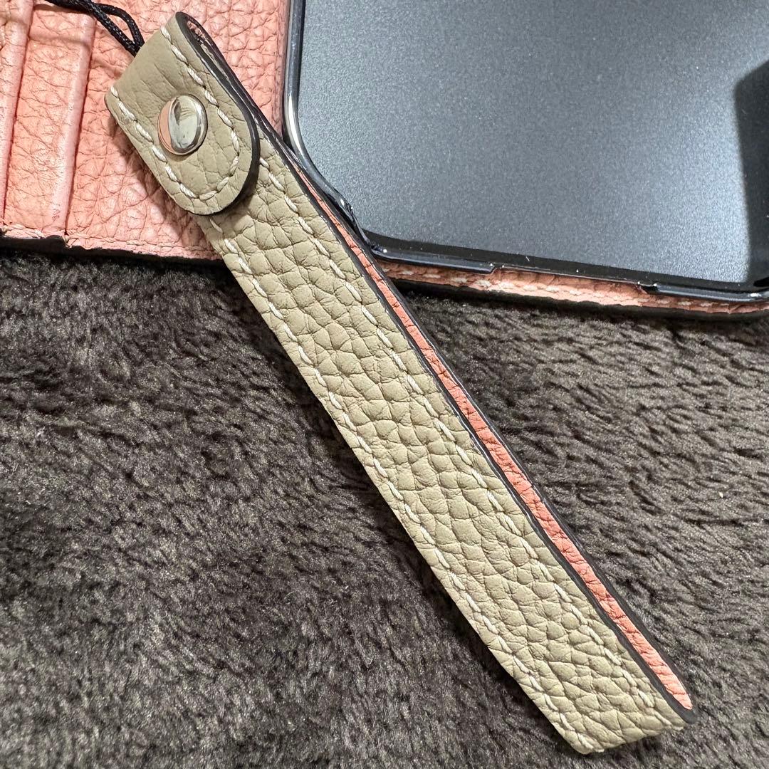 BONAVENTURA iPhone 16 ケース シュリンクレザー　手帳