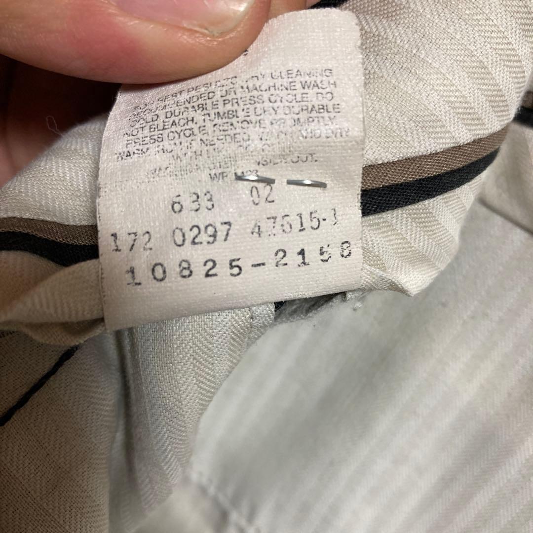 90's SLATES LEVI'S 2タックウールスラックス w32 usa製