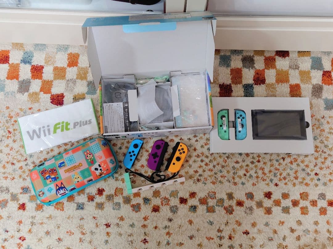 Nintendo Switch 本体　限定あつまれどうぶつの森デザイン　セット