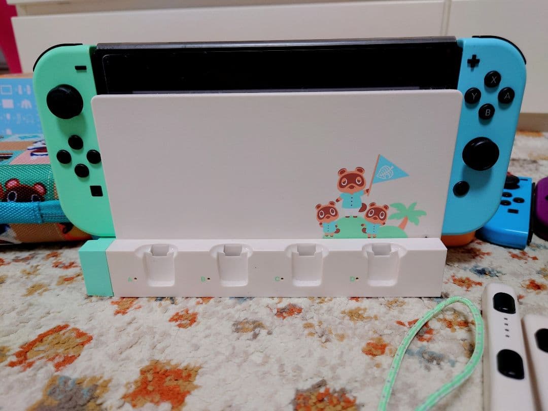 Nintendo Switch 本体　限定あつまれどうぶつの森デザイン　セット