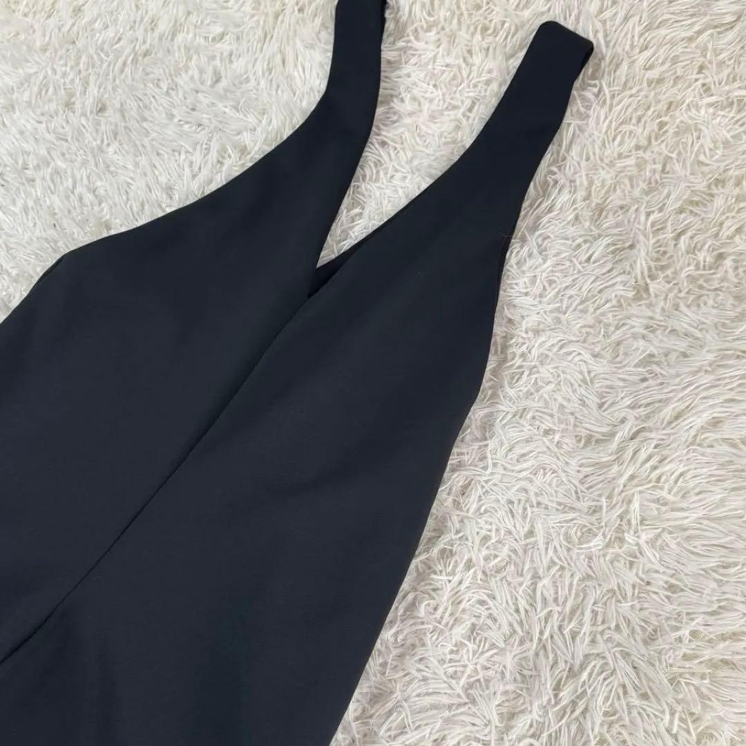 【美品 24SS】 ルフィル　スキューバージャージサロペット　サイズ1 ブラック