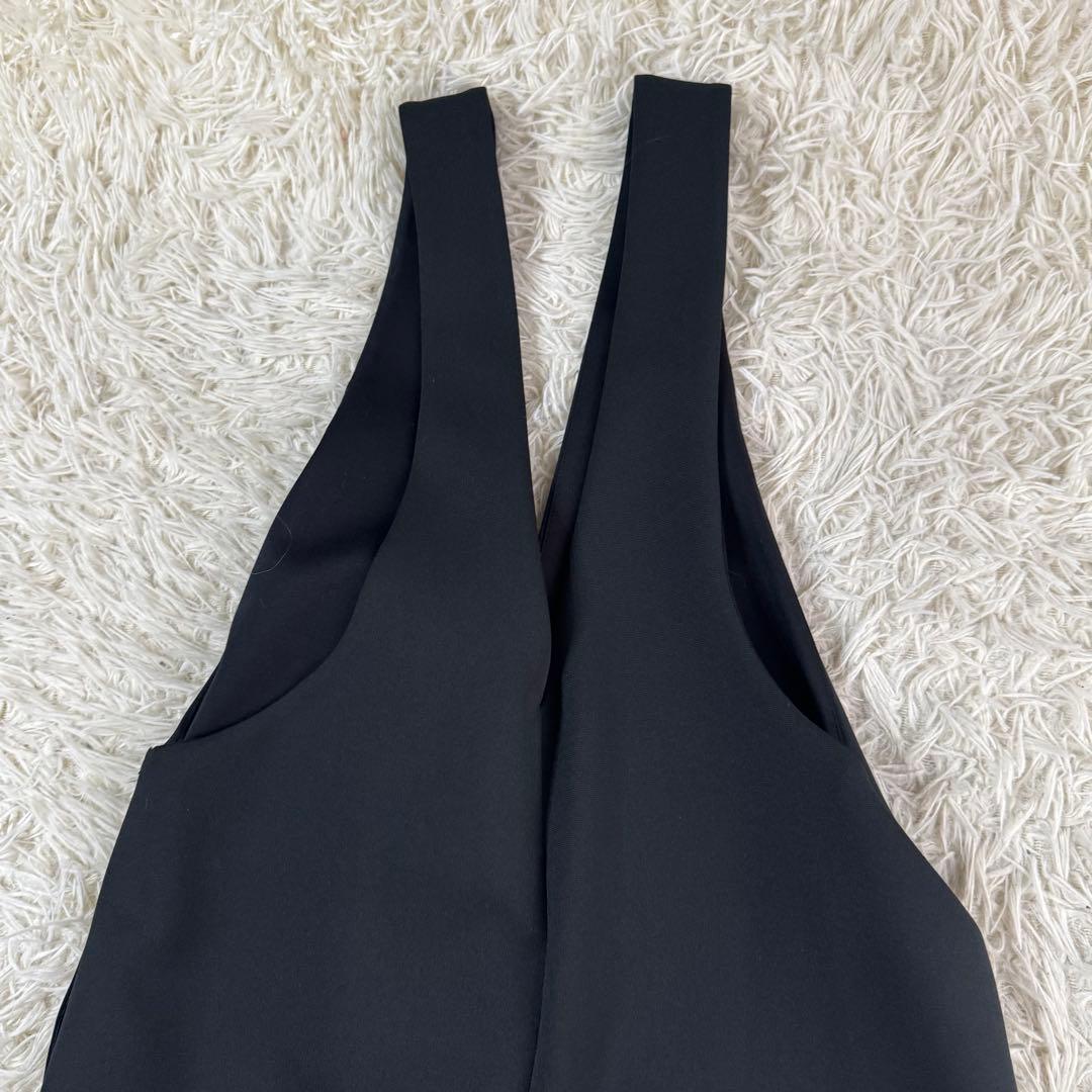 【美品 24SS】 ルフィル　スキューバージャージサロペット　サイズ1 ブラック