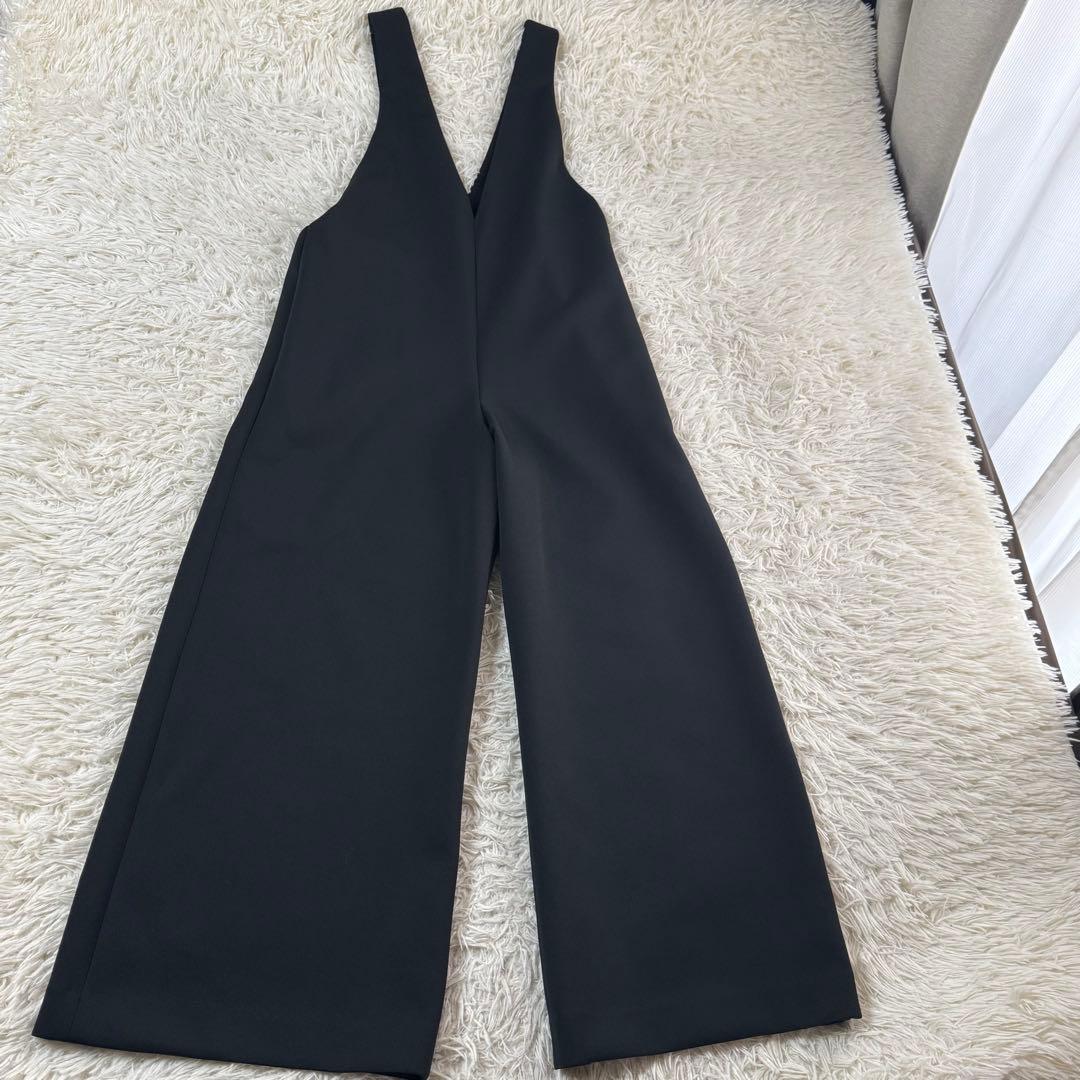 【美品 24SS】 ルフィル　スキューバージャージサロペット　サイズ1 ブラック