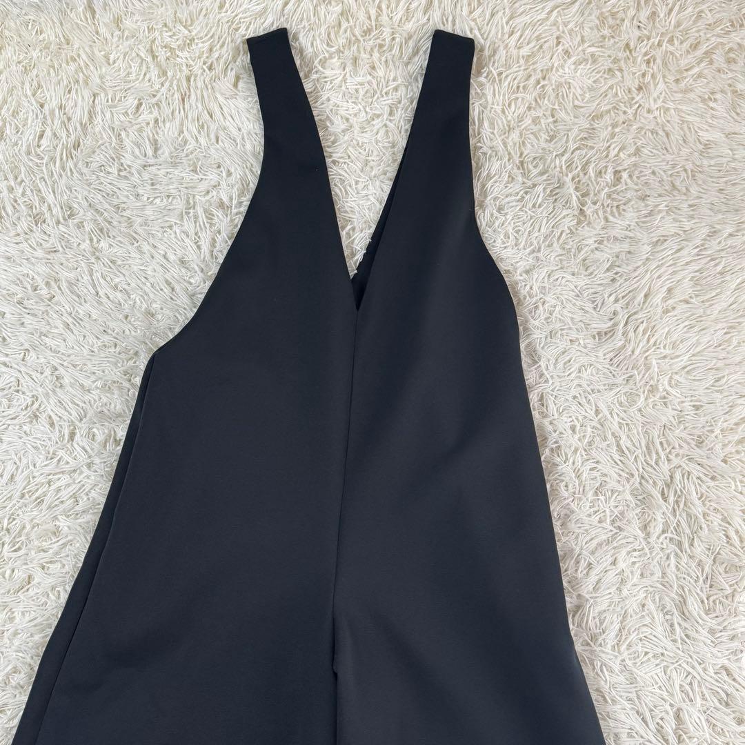 【美品 24SS】 ルフィル　スキューバージャージサロペット　サイズ1 ブラック