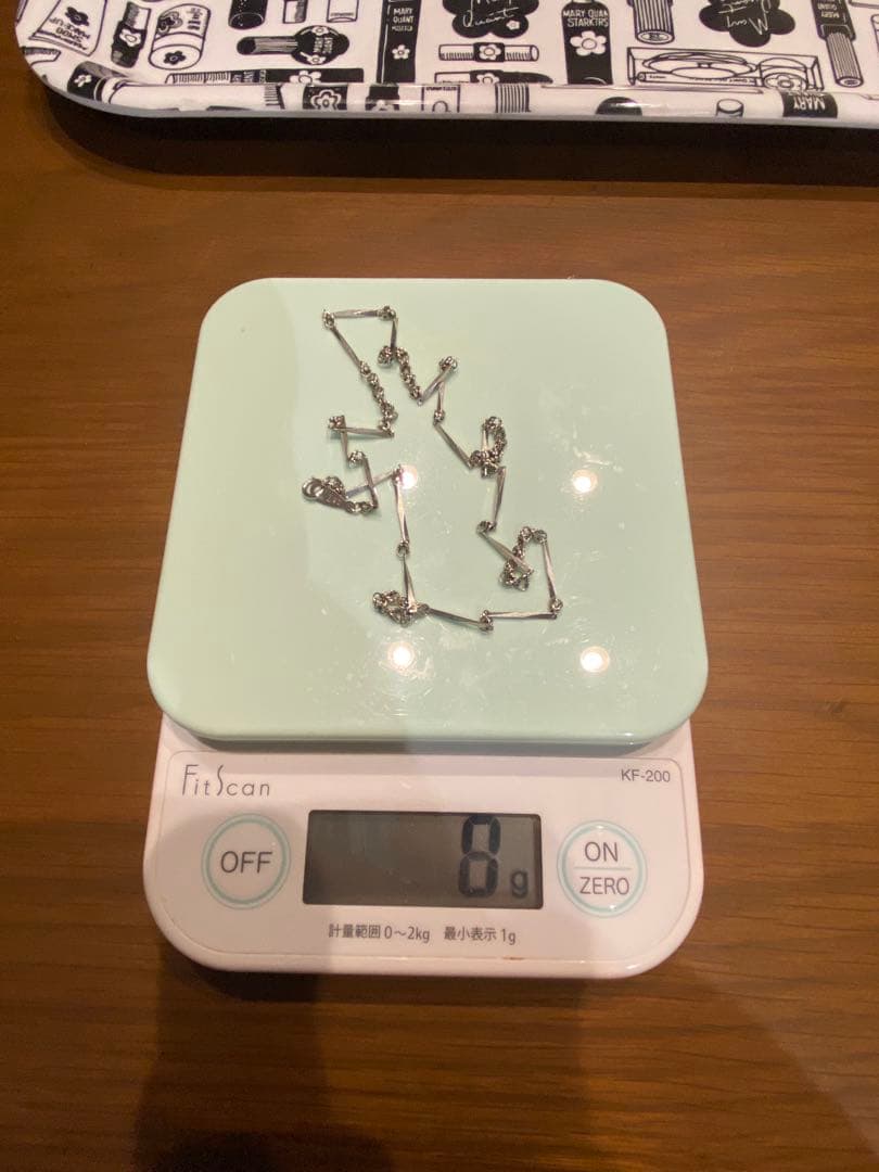 pt850 切子　ネックレス