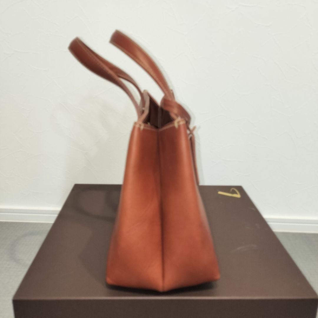 土屋鞄製造所　ディアリオ　ハンディトート　ブラウン 土屋鞄