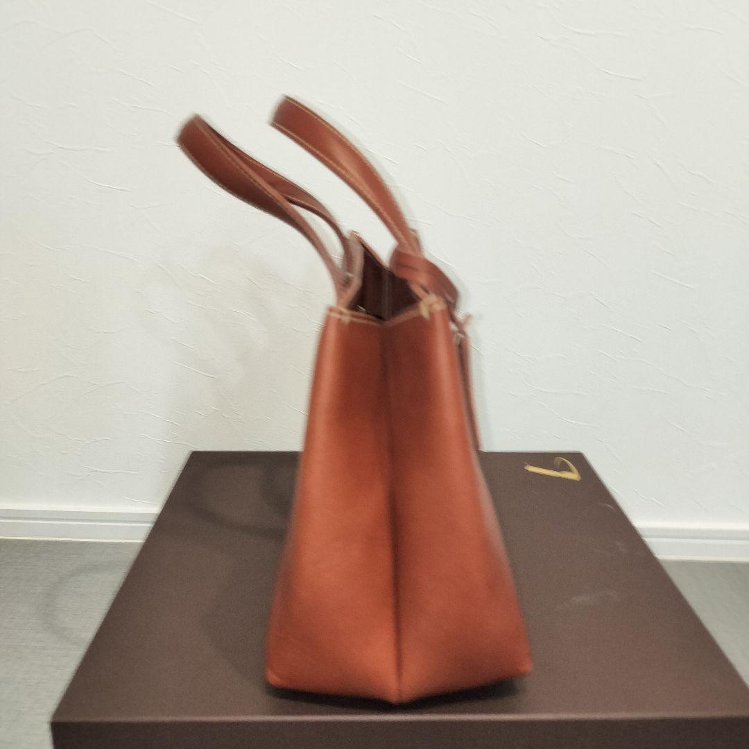 土屋鞄製造所　ディアリオ　ハンディトート　ブラウン 土屋鞄