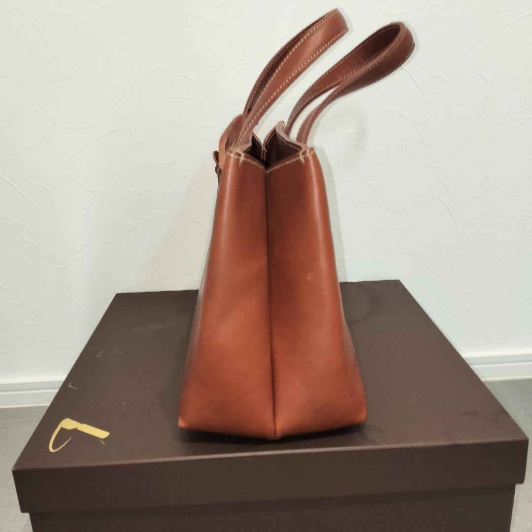 土屋鞄製造所　ディアリオ　ハンディトート　ブラウン 土屋鞄