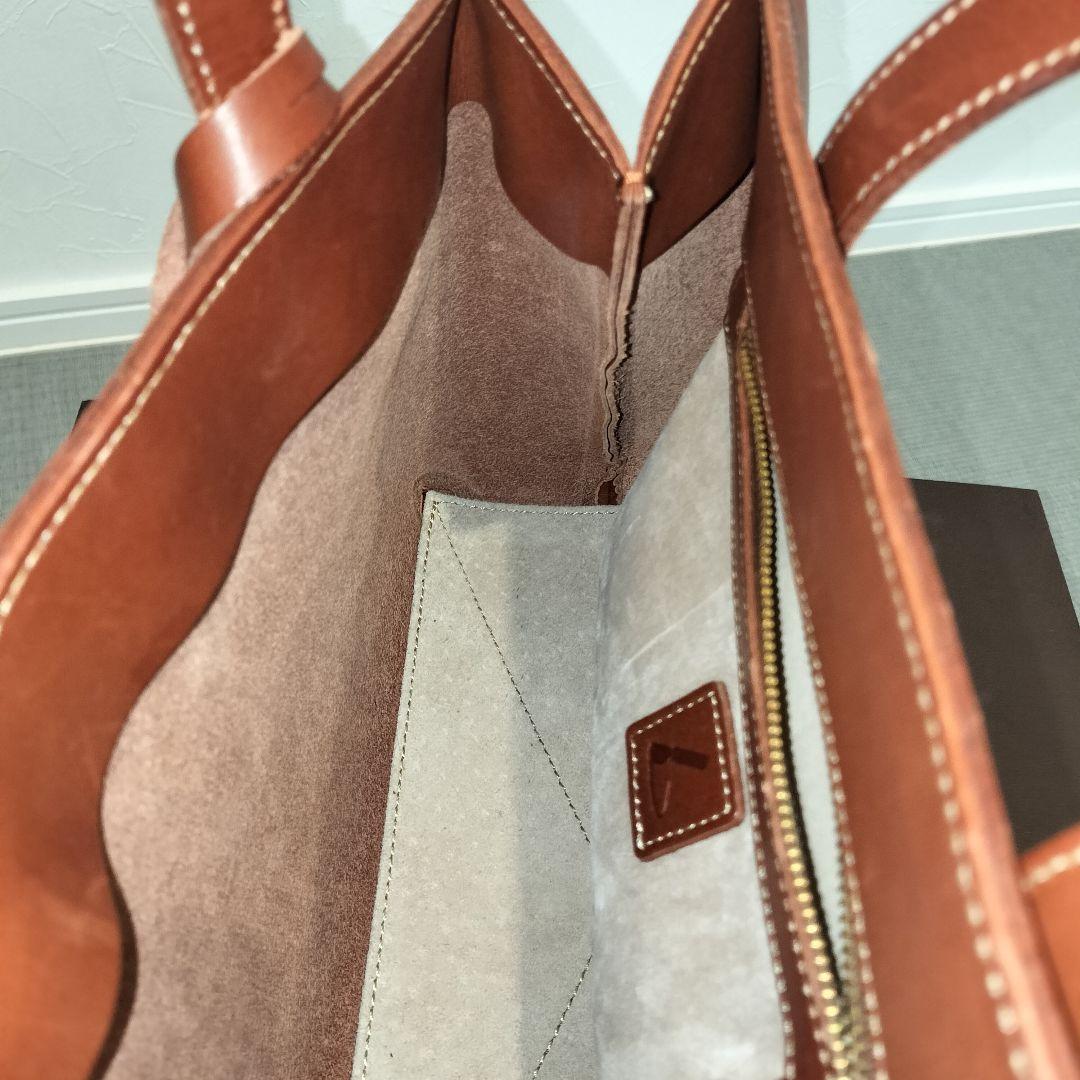 土屋鞄製造所　ディアリオ　ハンディトート　ブラウン 土屋鞄