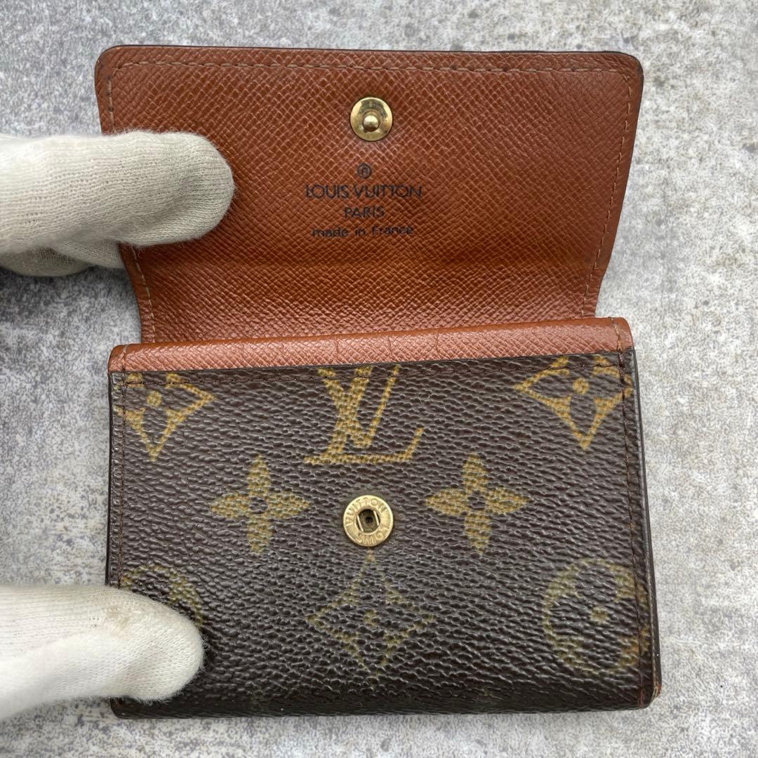 【美品】LOUIS VUITTON ルイヴィトン　ケース　モノグラム　茶