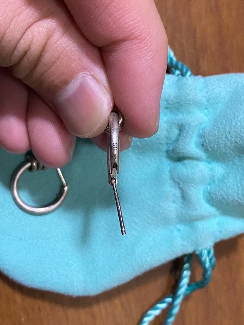 スピネリキルコリン　シルバーピアス片耳のみ