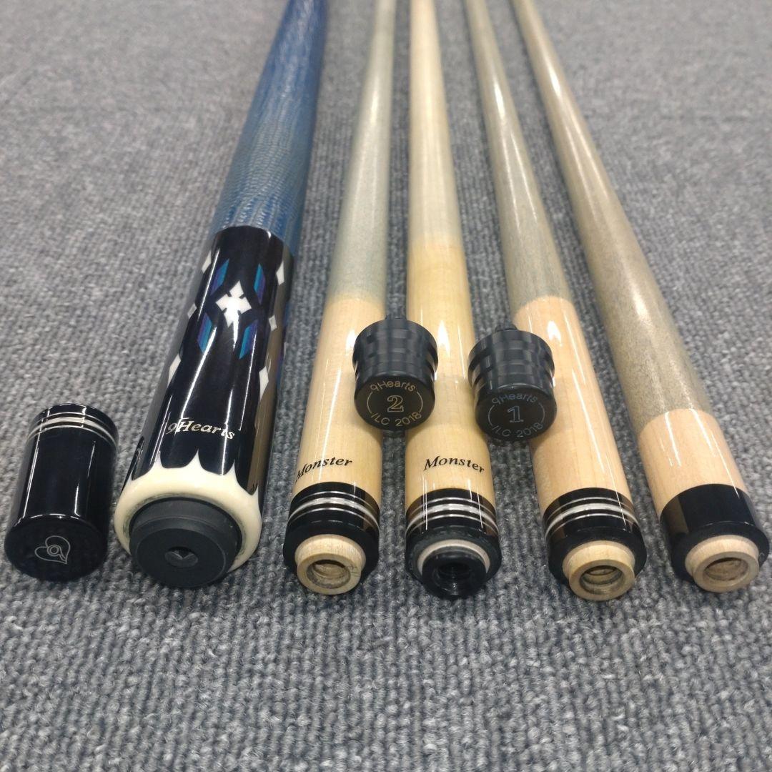 9Hearts　ナインハーツ　ビリヤード　カスタムキュー　4シャフト