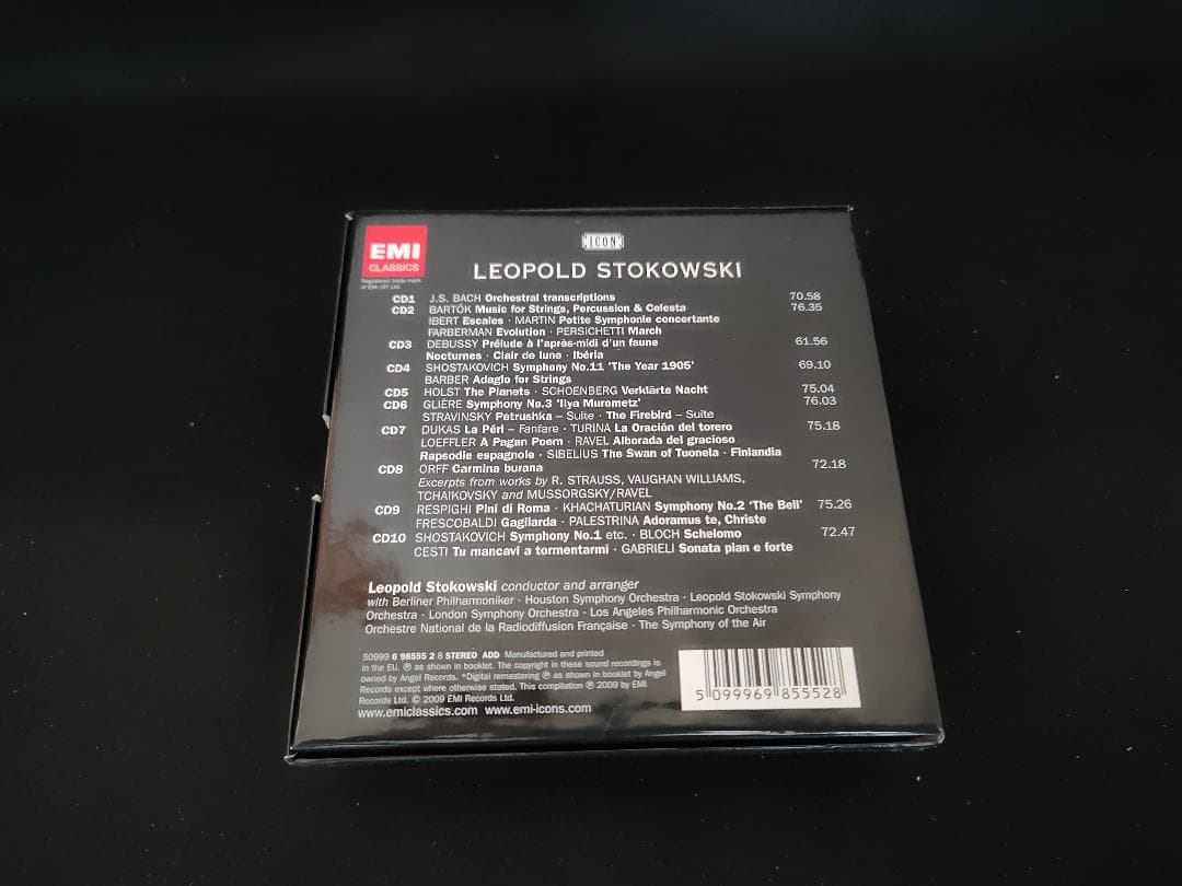 クラシック LEOPOLD STOKOWSKI 10CD
