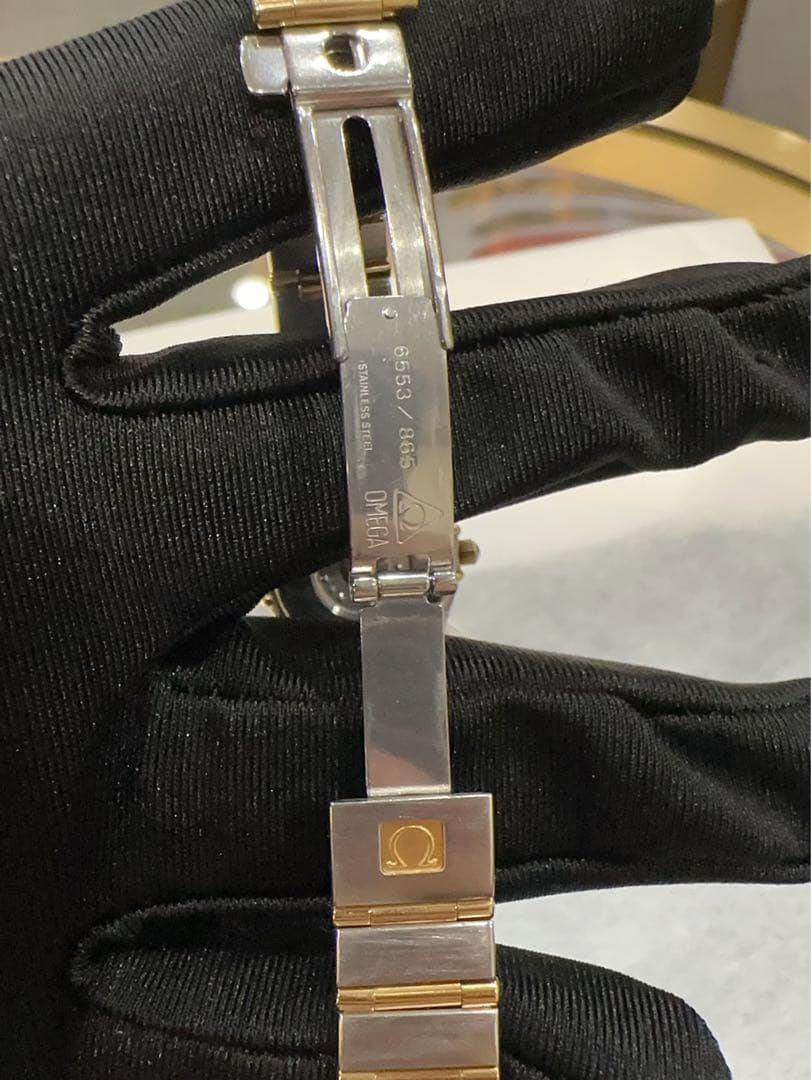 オメガ OMEGA 腕時計コンステレーション　レディースクォーツ　コンビベルト