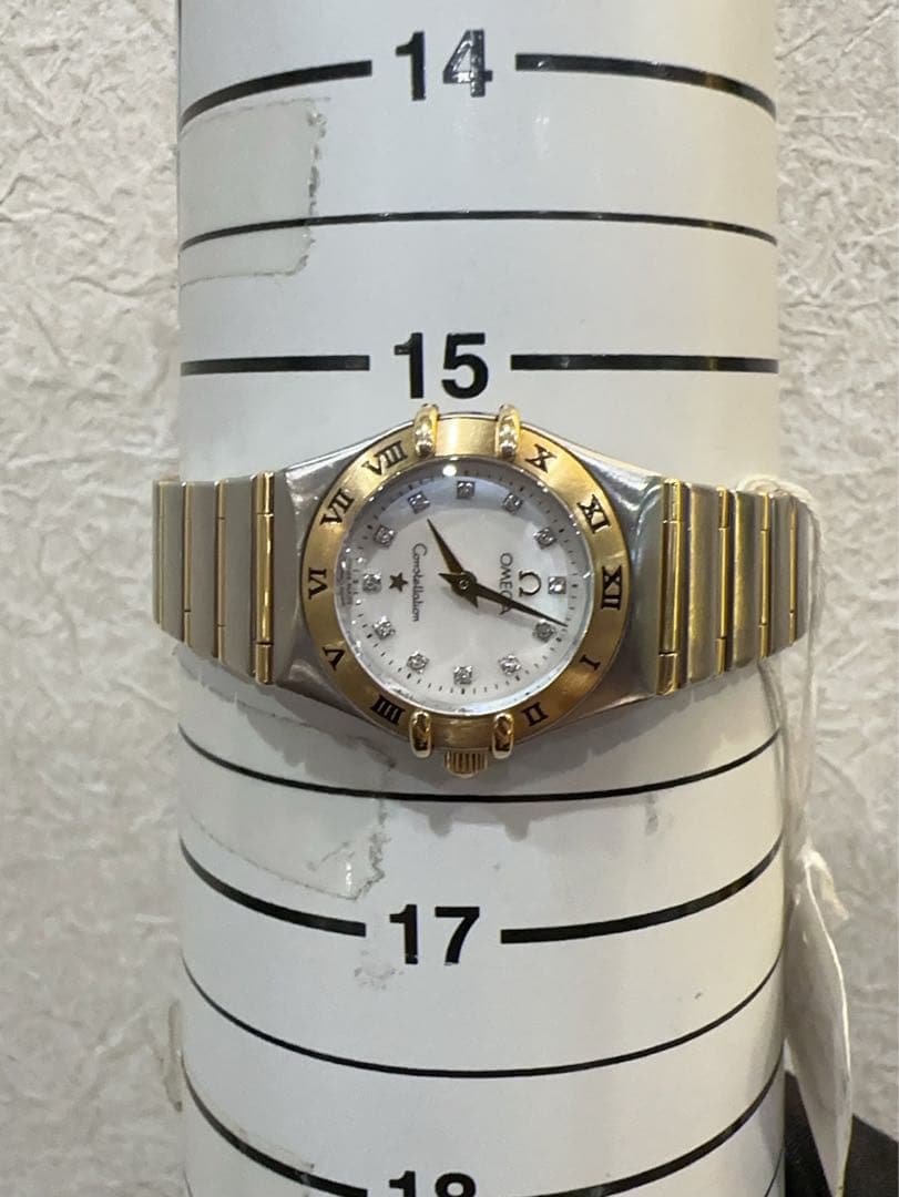 オメガ OMEGA 腕時計コンステレーション　レディースクォーツ　コンビベルト