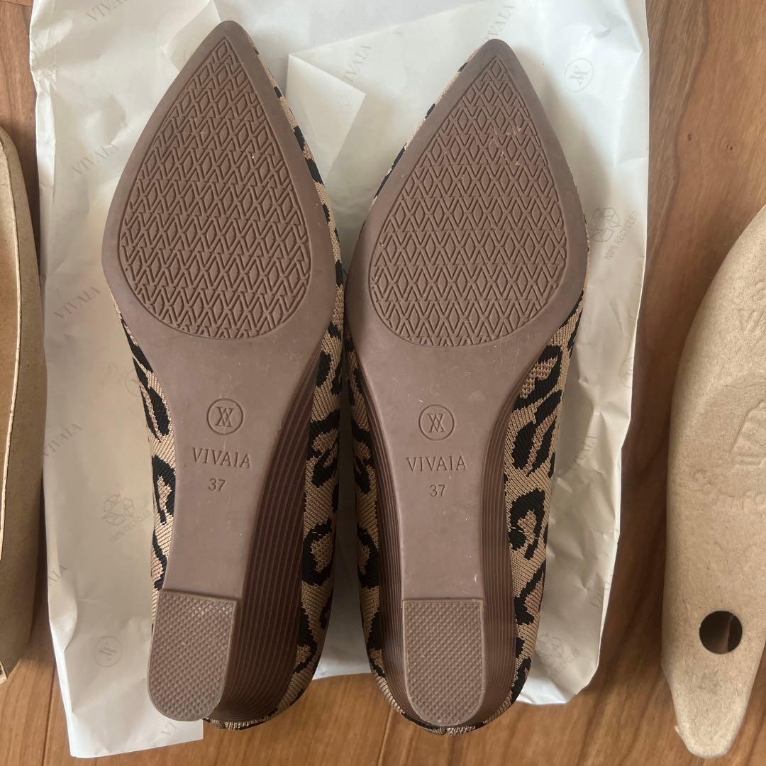 お値下げしました！！ VIVAIAヒールパンプス(ヒョウ柄)