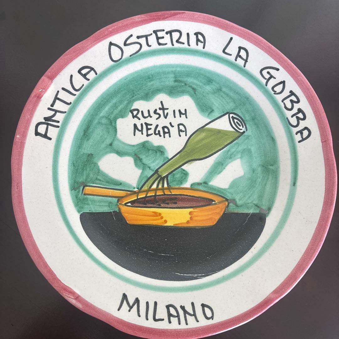 ブオンリコルド　BUON RICORDO 非売品　絵皿　イタリア　2枚セット