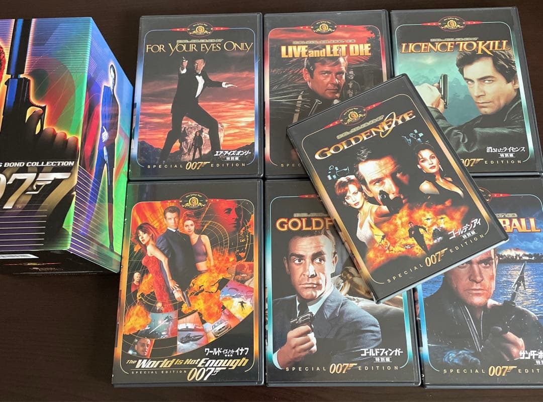 007 ジェームズボンド コレクション BOX 1962 2012 ＋ 特別編