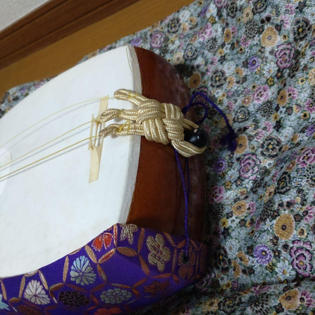 三味線本体 細棹破れなし合皮 約100cm