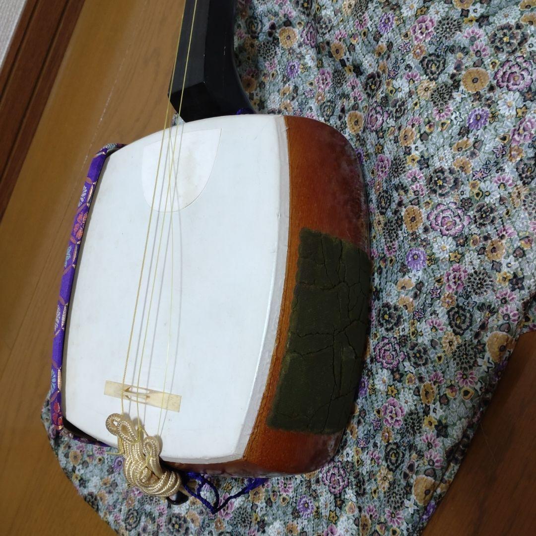 三味線本体 細棹破れなし合皮 約100cm