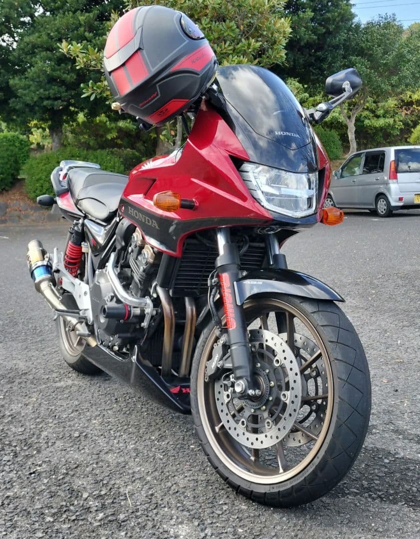 HONDA CB400スーパーボルドール後期純正スクリーン