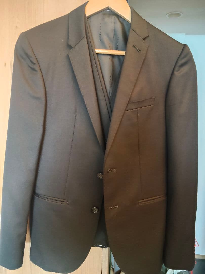 最終値下げ　美品　ニールバレット・ブラックバレット　3ピーススーツ　黒