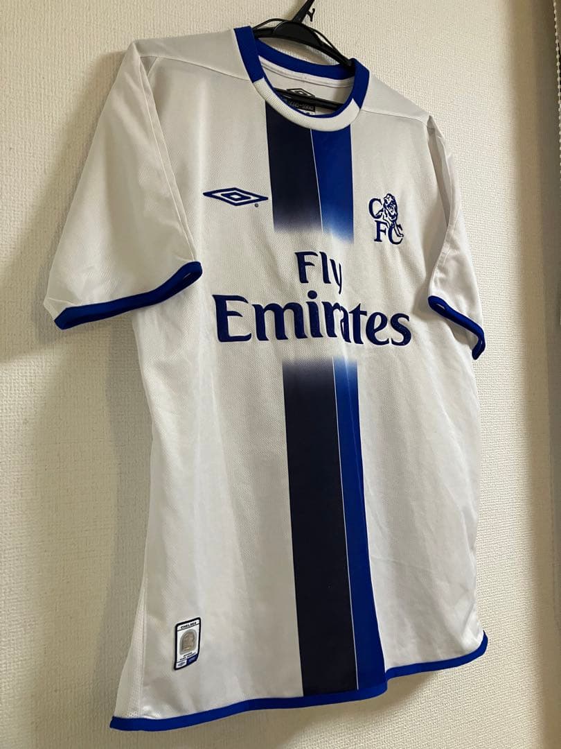 希少　公式　チェルシー　ランパード　アウェイ　ユニフォーム　umbro 2003