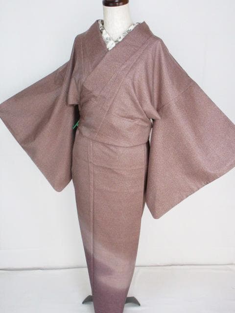 未着用に近い！本場縞大島紬＊中昌紬織物＊奄美浪漫＊訪問着＊１５６ｃｍ＊裄６５