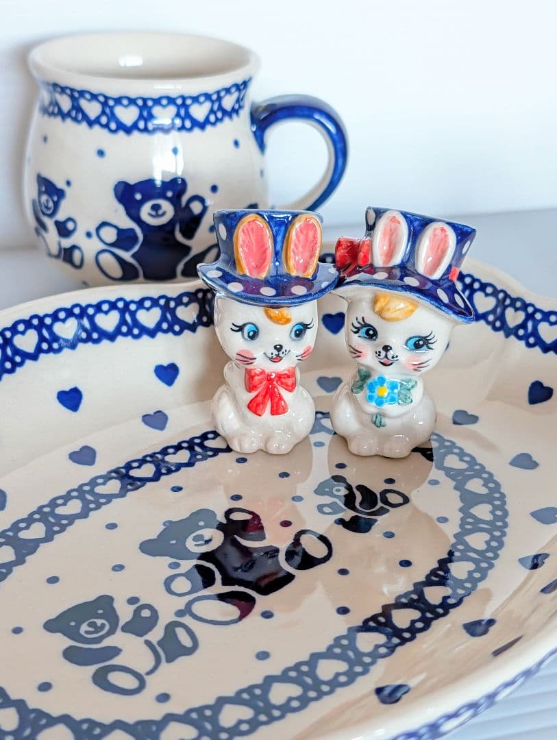 ポーリッシュポタリー マヌファクトゥラ くまセット✩˚。⋆