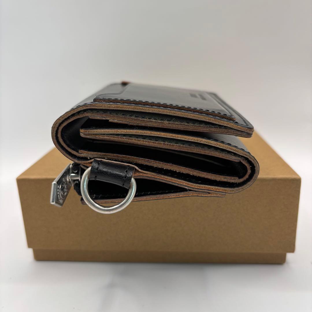 付属品　PORTER DUKE WALLET 三つ折り財布　ブラック　レザー