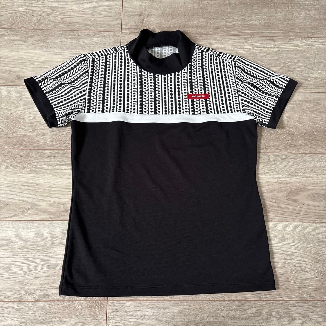 and per se ゴルフウェアセット ブラック/ホワイト
