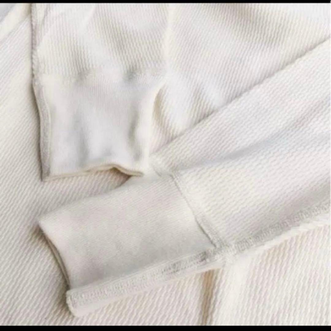 【M】ヘルスニット ハニカム サーマル ヘンリーネック Tシャツ 52034 ⑤