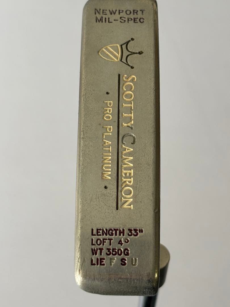 タイトリスト スコッティキャメロン ニューポート ミルスペック　パター