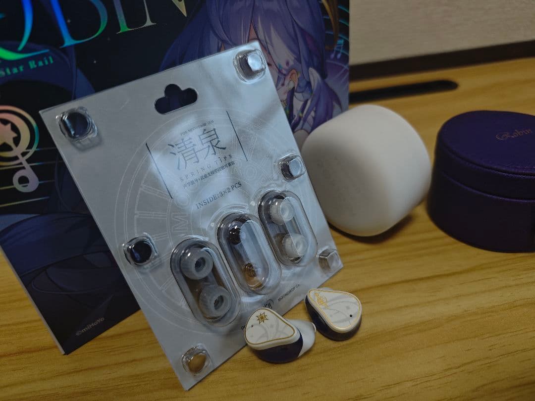 水月雨　ムーンドロップ　ロビン　イヤホン