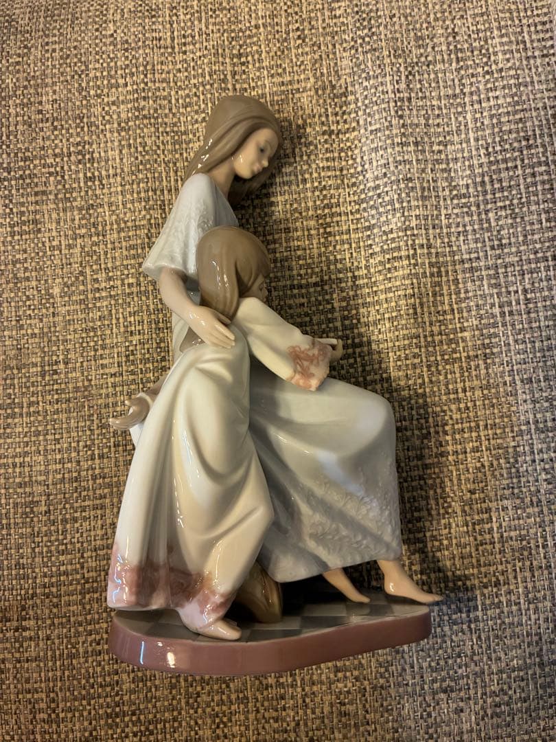 【1/6お値下げ中】LLADRO リヤドロ　おやすみ前のご本