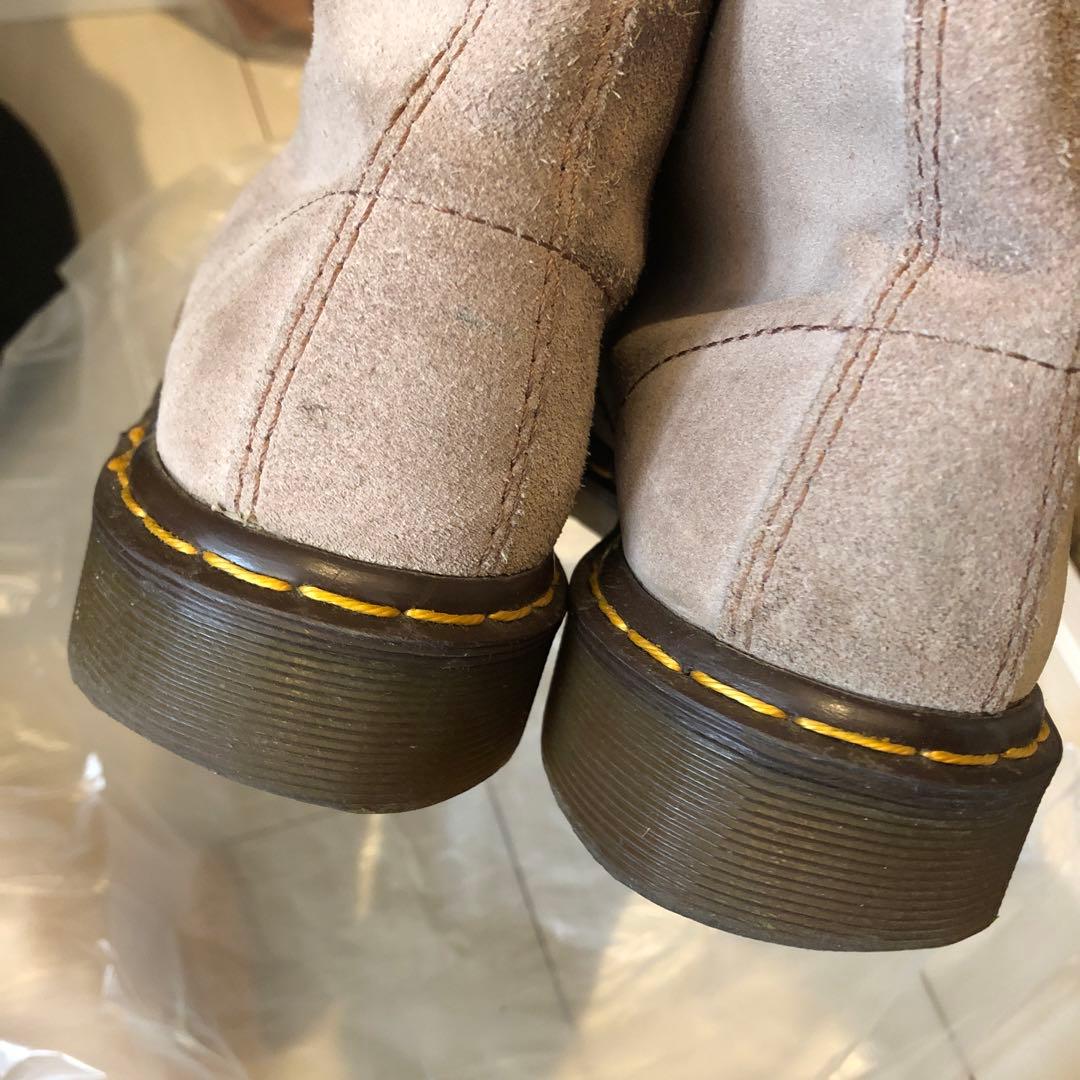 Dr.Martins ベージュ 希少 イングランド製 UK8 ブーツ 限定値下げ